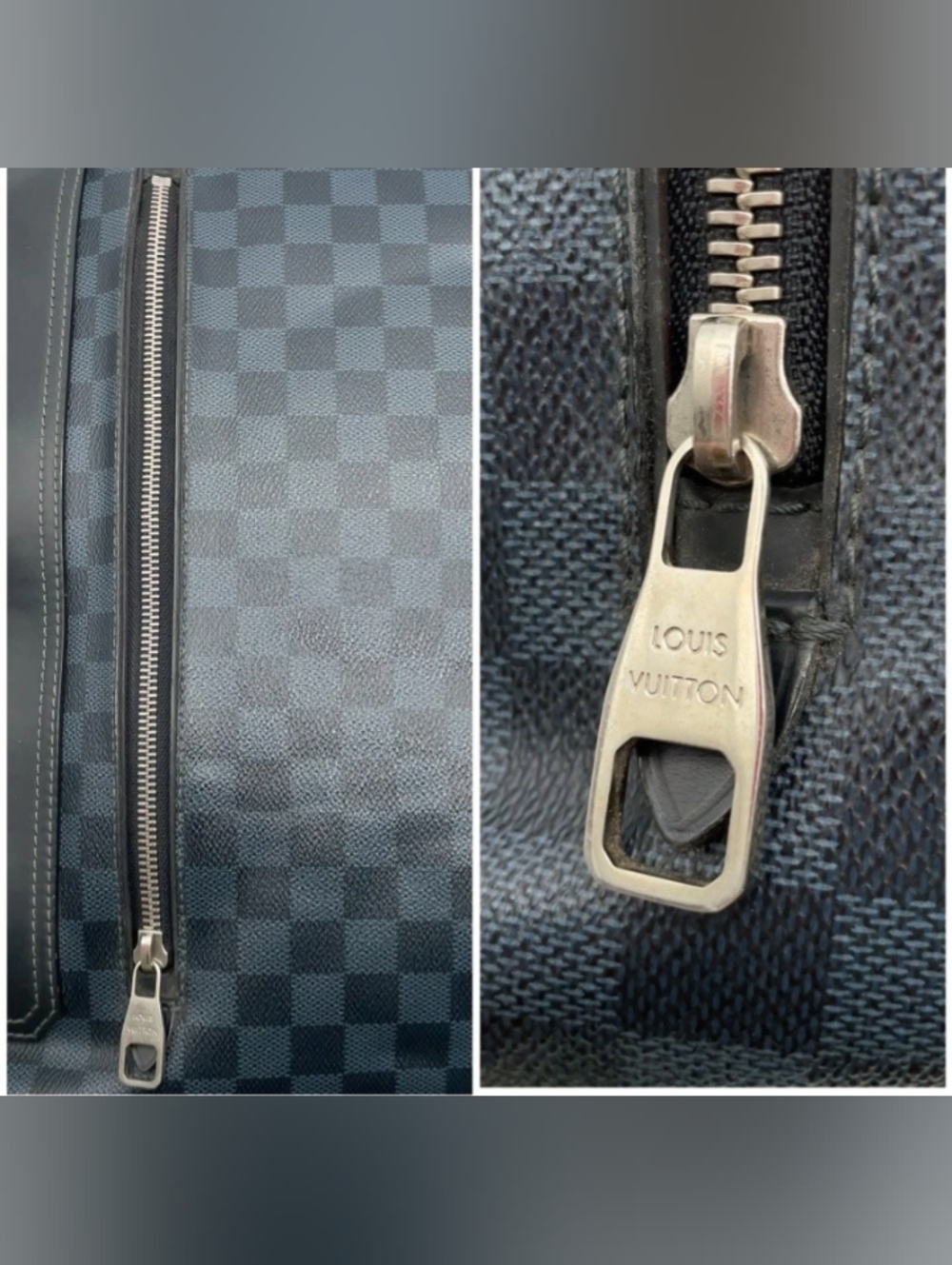 SALE! Louis Vuitton Damier Cobalt Greenwich Messenger Bag W Lock & Keys Unisex - Picture 8 of 16